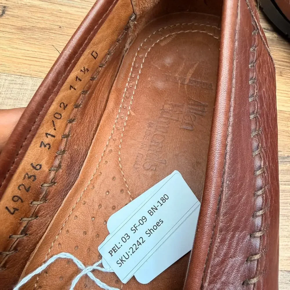 Allen Edmonds  Size 11.5D Camden Tasseled Brown Loafer shoes Made in US
